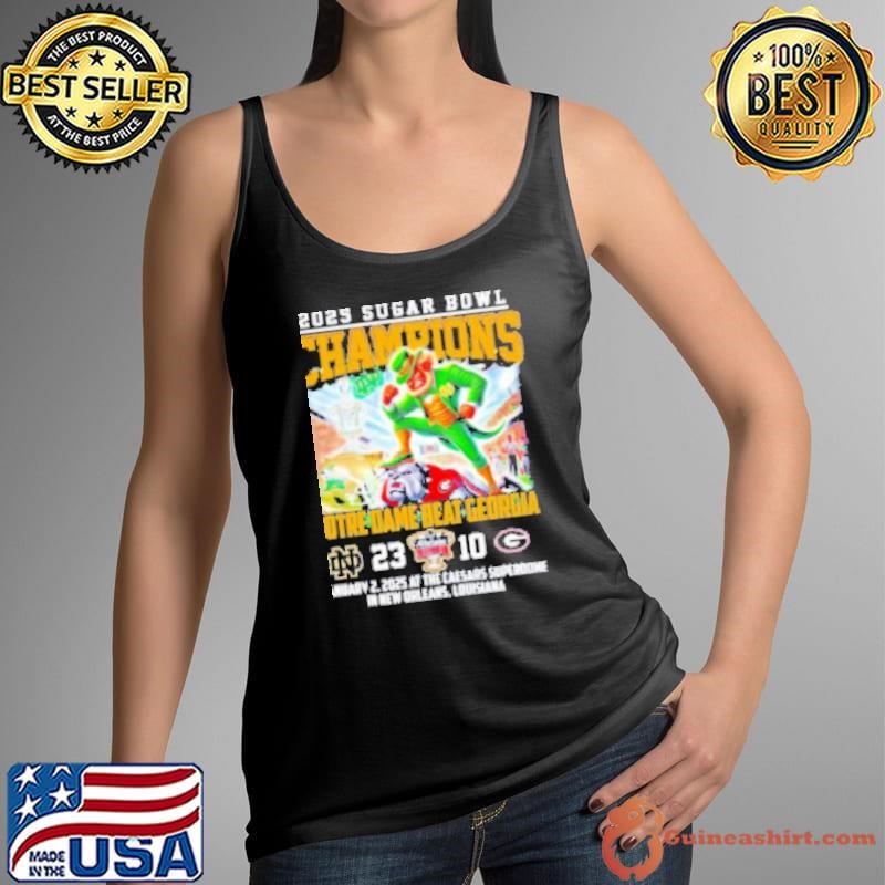 Notre Dame Fighting Irish Beat Georgia Football 2025 Sugar Bowl Champions Shirt