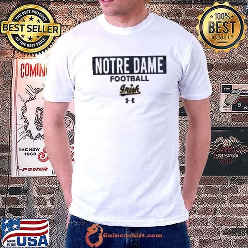Notre Dame Fighting Irish Under Armour Performance Men White 2025 Unisex