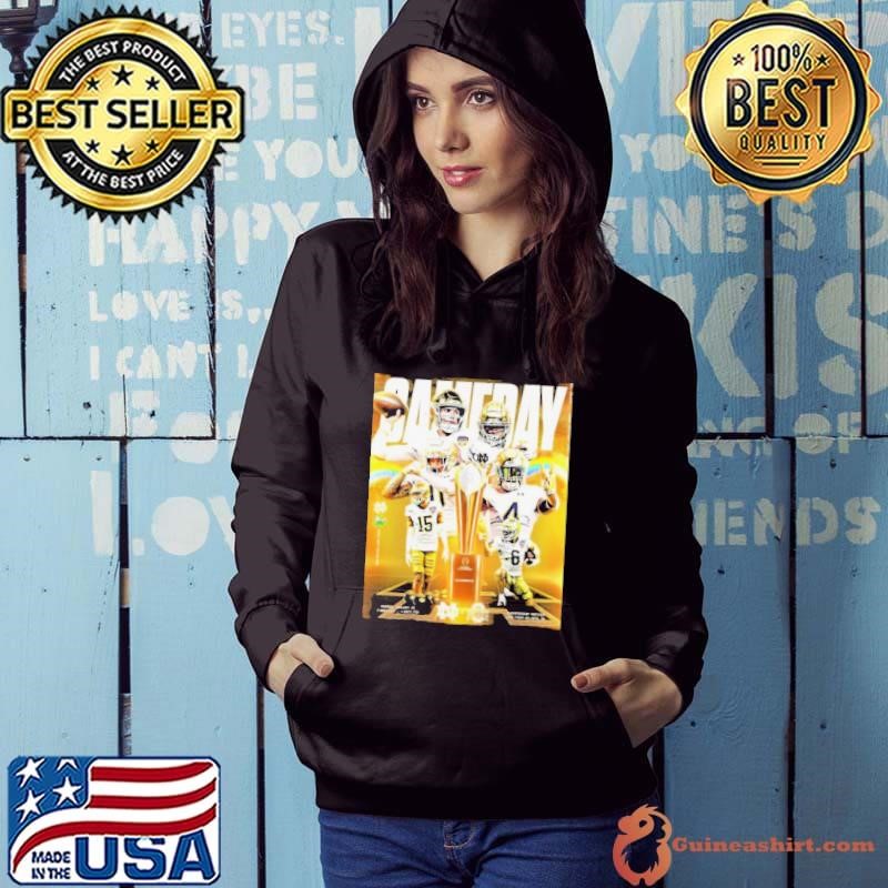 Notre Dame Fighting Irish Vs Ohio State Buckeyes Gameday CFP National Championship Matchup Mon Jan 20 Poster t shirt