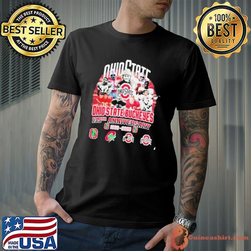 Ohio State Buckeyes 135th Anniversary 1890 2025 Rose Bowl Champions Unisex