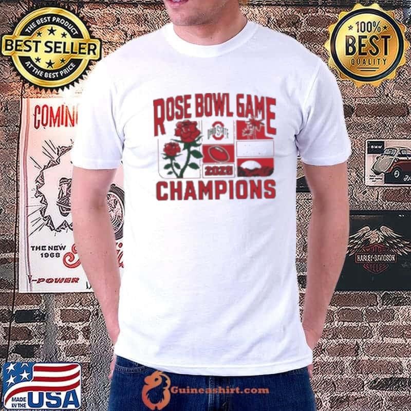 Ohio State Buckeyes College Football Playoff 2025 Rose Bowl Champions Victory Ahead Unisex
