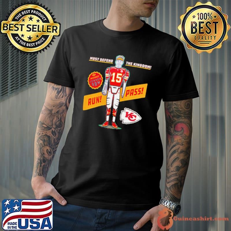 Patrick Mahomes Kansas City Chiefs Red Player Short Sleeve Player shirt