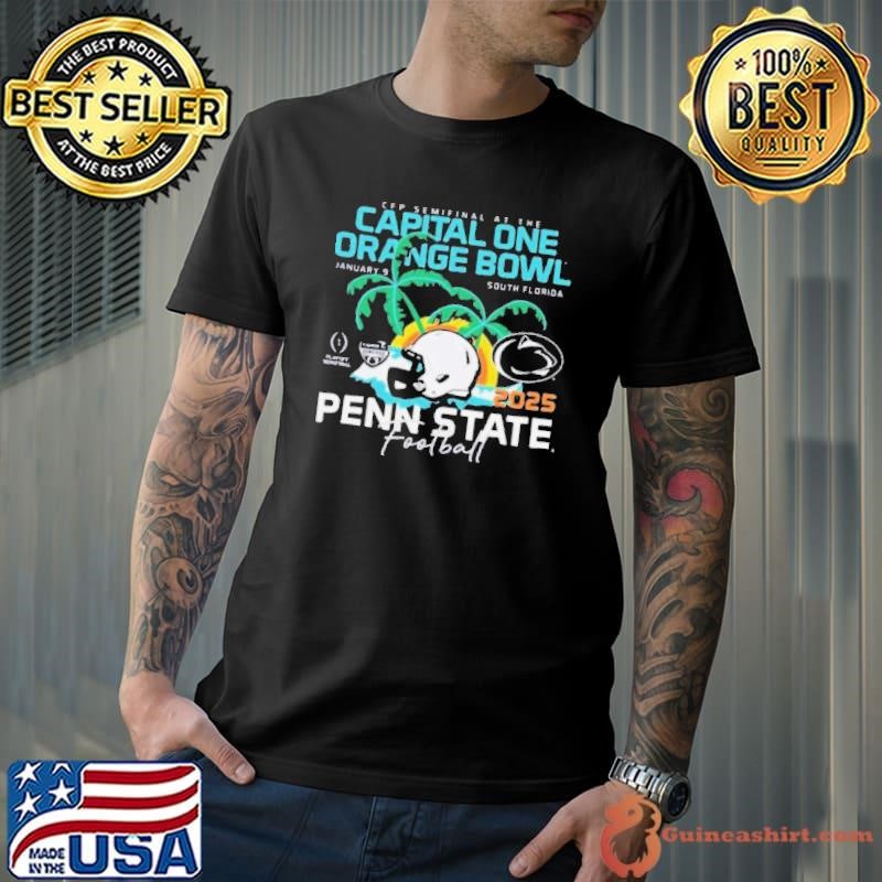 Penn State Nittany Lions Football 2025 Capital One Orange Bowl Bound January 9 South Florida Shirt