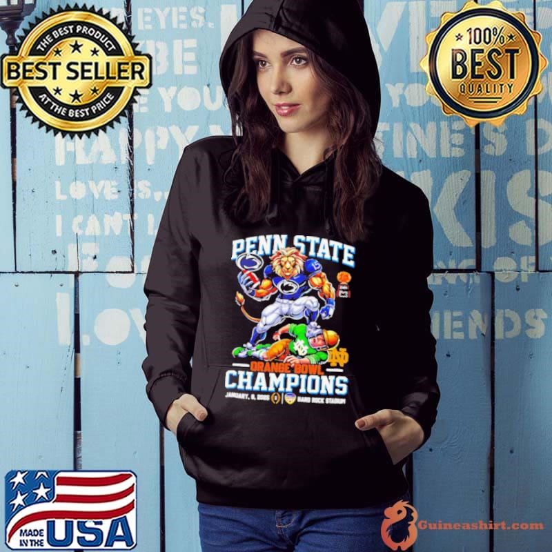 Penn State Nittany Lions Orange Bowl 2025 Champs mascot Hoodie