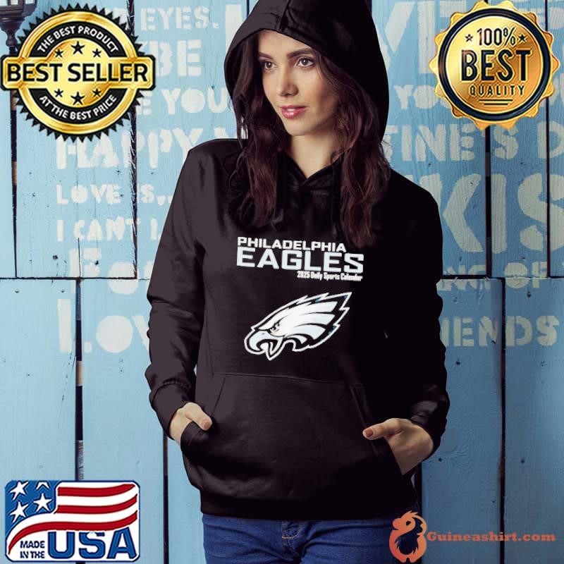 Philadelphia Eagles 2025 daily sports calendar Hoodie
