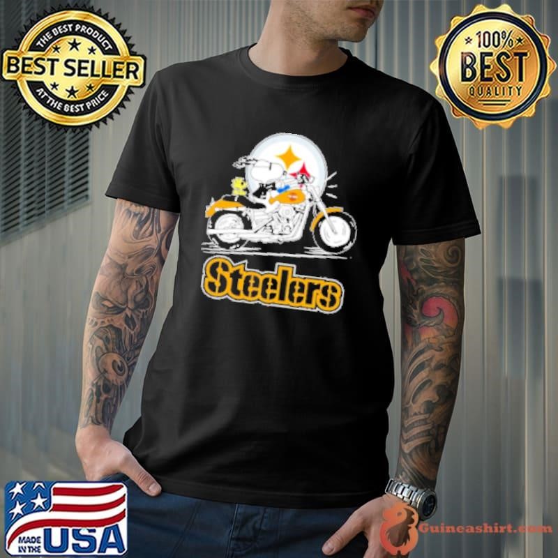 Pittsburgh Steelers Cool Snoopy riding motor Unisex