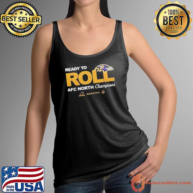 Ready To Roll AFC North Division Champions 2024 Baltimore Ravens Tank Top