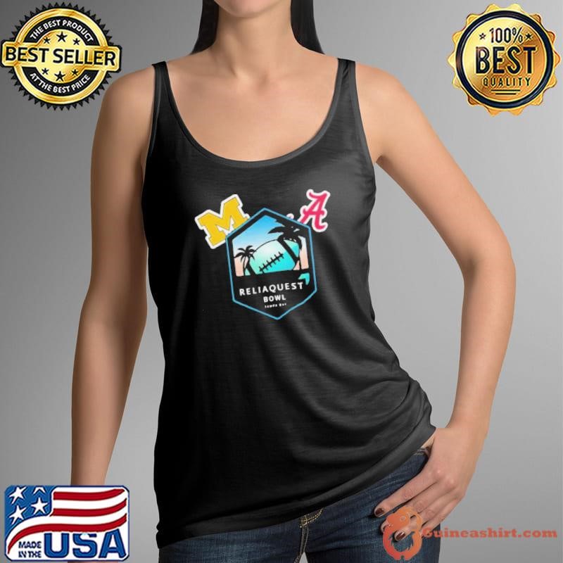 Reliaquest Bowl Alabama Vs Michigan Tampa FL Dec 31 2024 Logo Shirt