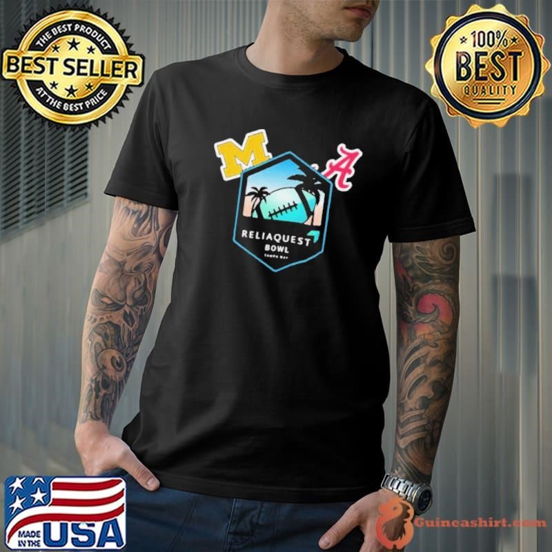 Reliaquest Bowl Alabama Vs Michigan Tampa FL Dec 31 2024 Logo Unisex