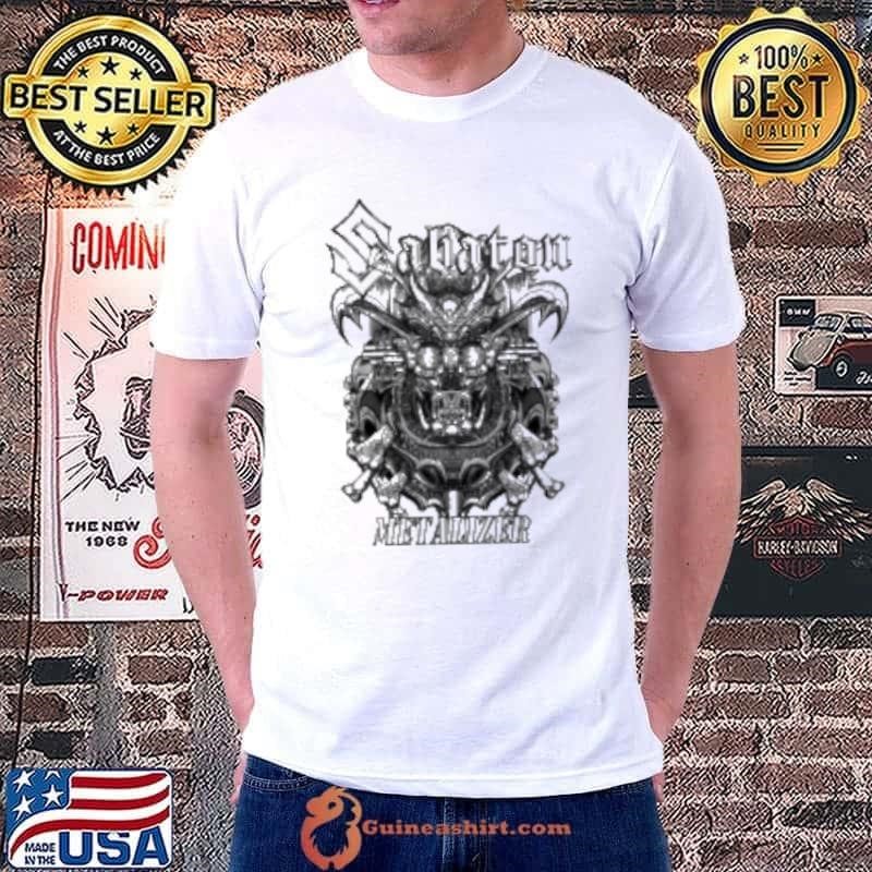 Sabaton We Metalizer 25 Years Of Heavy Metal And Story Telling Unisex