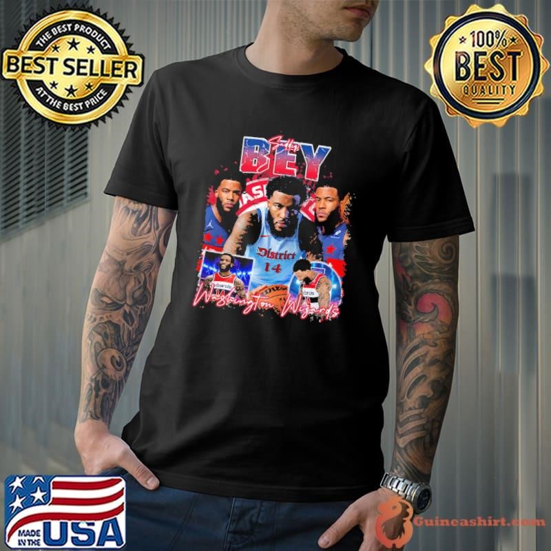 Saddiq Bey American professional basketball player Washington Wizards T-Shirt