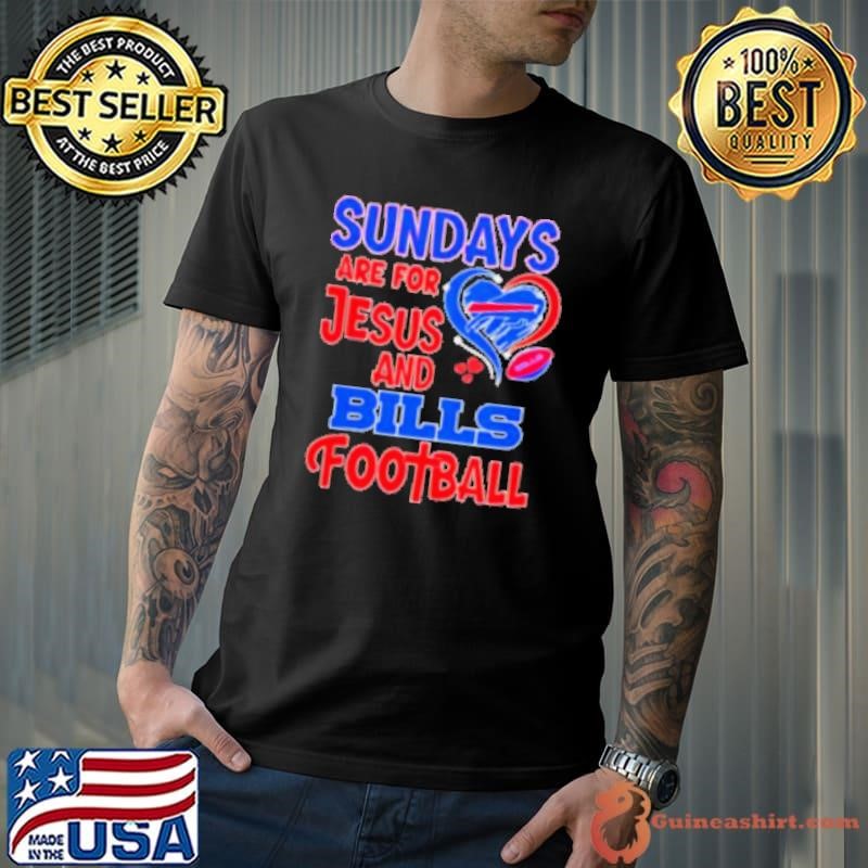 Sundays are for Jesus and Buffalo Bills football diamond Shirt