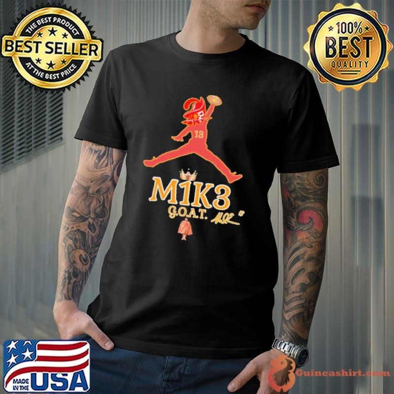 Tampa Bay Buccaneers Mike Evans M1k3 Goat signature logo parody Best Selling shirt