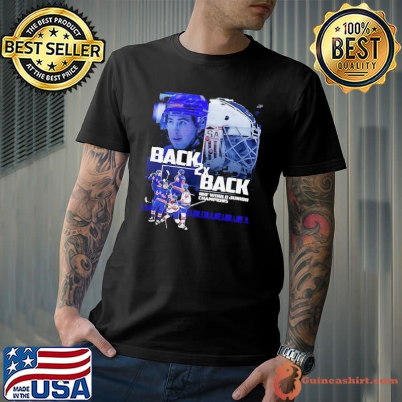 Team USA Hockey Back To Back Gold at 2025 IIHF World Junior Championship Shirts