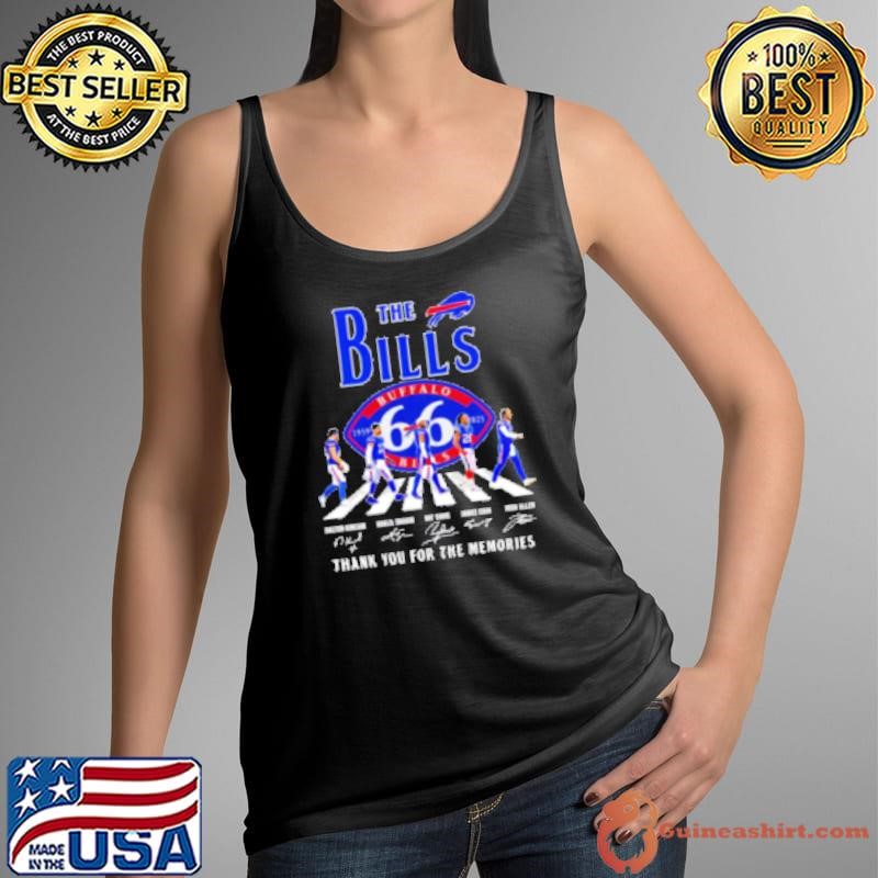 The Buffalo Bills 66th Anniversary 1959 2025 thank you signature Shirt