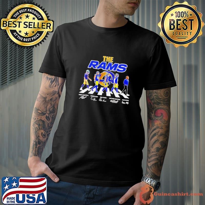 The Rams Abbey Road Jimmy Garoppolo Cooper Kupp Puka Nacua signatures shirt