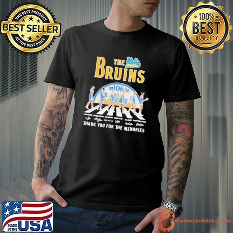 The Ucla Bruins Basketball Abbey Road 106th Anniversary 1919 2025 Thank You For The Memories Unisex
