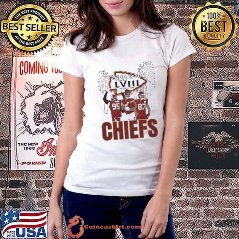 Top Welcome To Supper Bowl Lviii Las vegas Nevada Chiefs Ladiestee