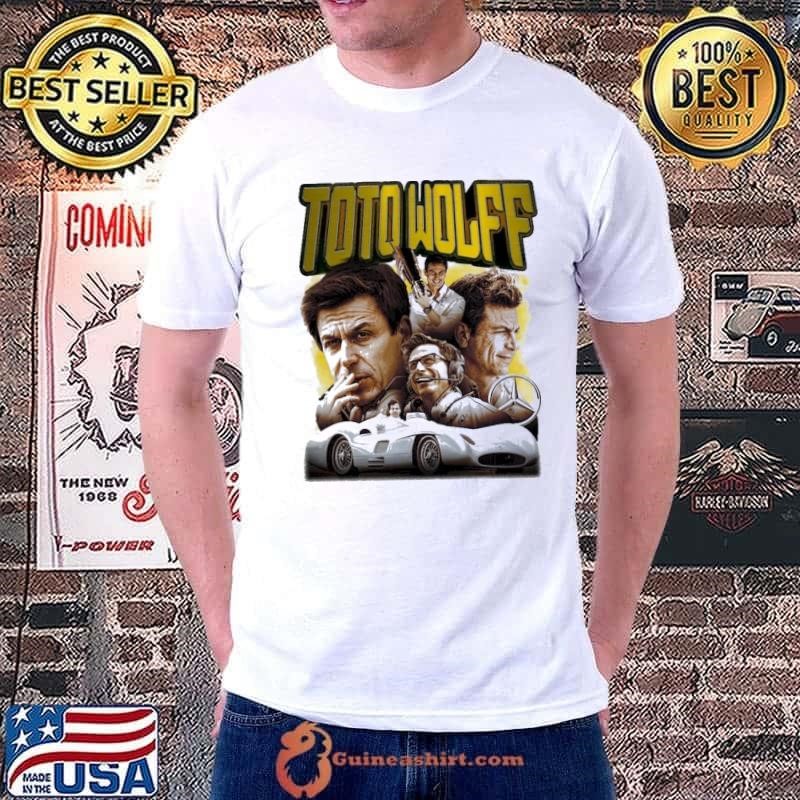 Toto Wolff Austrian billionaire investor motorsport executive T-Shirt
