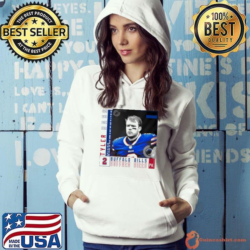 Tyler bass American professional football placekicker Buffalo Bills T-Shirt