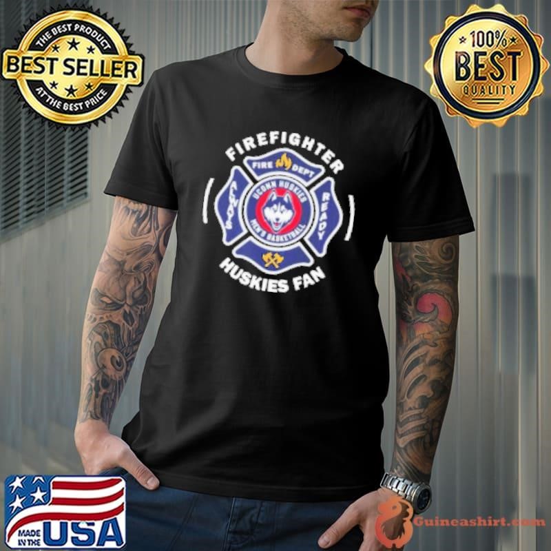 UConn Huskies Men's Basketball Firefighter Fire Dept Always Ready Unisex