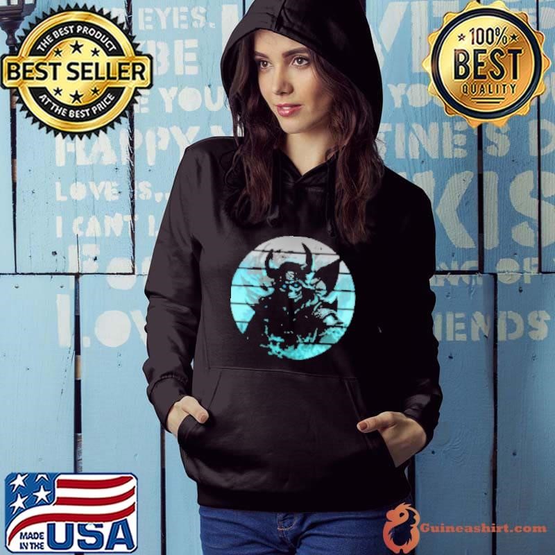 Undead Zombified Skeletal Viking Gamer Art Hoodie