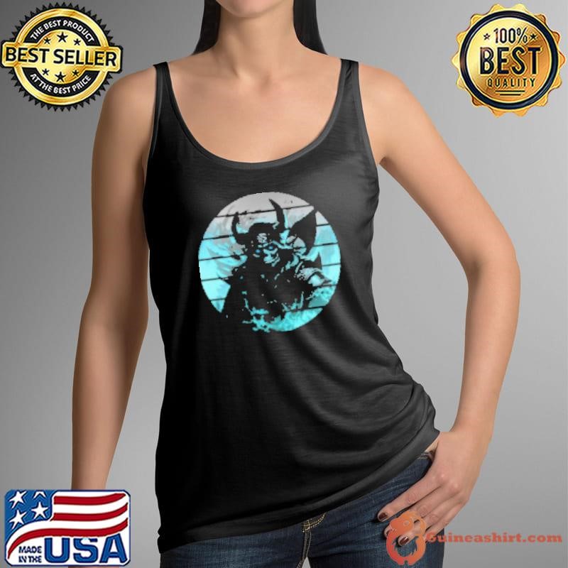 Undead Zombified Skeletal Viking Gamer Art Tank Top