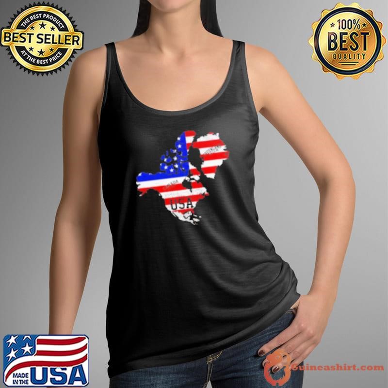 Updated Map of America Tank Top