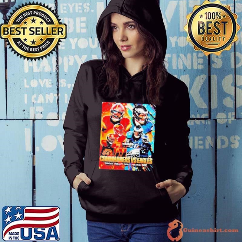 Washington Commanders Vs Philadelphia Eagles NFC Championship Matchups 2024 On Sunday January 26th Hoodie