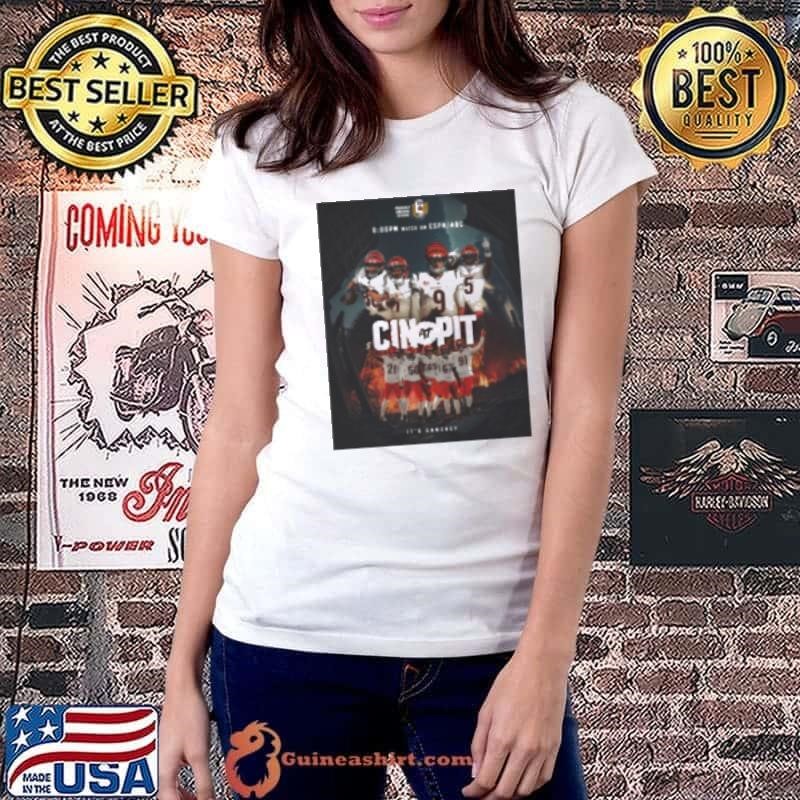 Week 18 It's Gameday NFL Cincinnati Bengals at Pittsburgh Steelers Jan 4 2025 Shirt