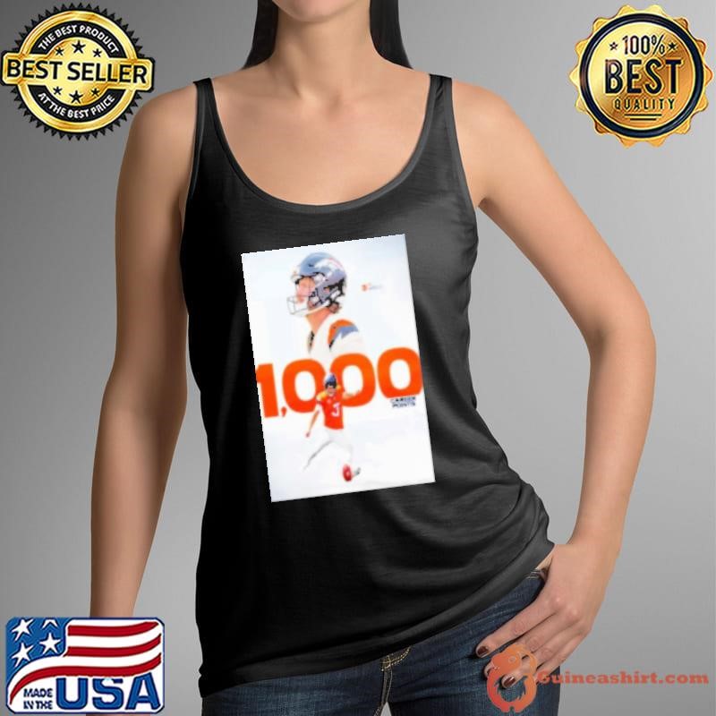 Wil Lutz Denver Broncos Reach 1000 Career Points Fifth Fastest Player In NFL History Home Tank Top