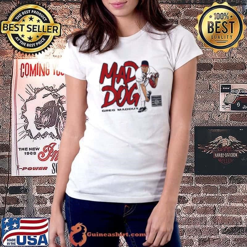 Atlanta Braves Mad Dog National Baseball Hall Of Fame shirt