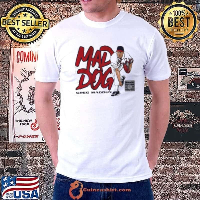 Atlanta Braves Mad Dog National Baseball Hall Of Fame Unisex