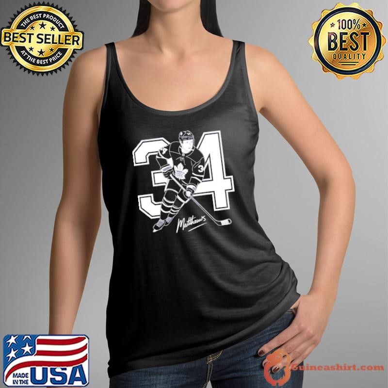 Auston Matthews #34 American professional ice hockey centre and captain T-Shirt