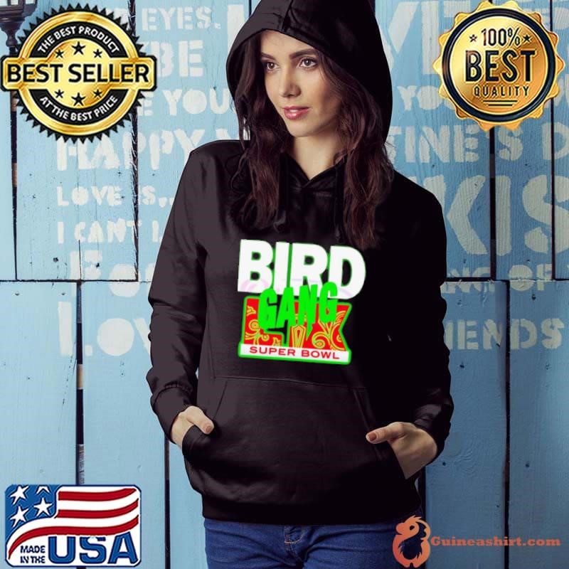 Bird Gang Super Bowl Lix Champions neon Hoodie