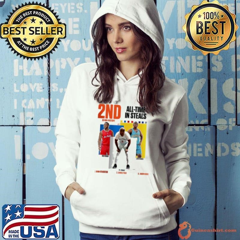 Chris Paul 2nd Most Steals All Time In NBA History 2685 Career Steals 2025 Shirt
