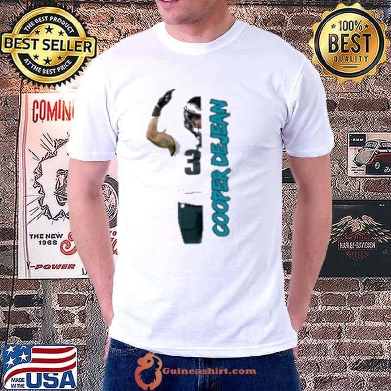 Cooper DeJean Philadelphia Eagles half player half name Unisex