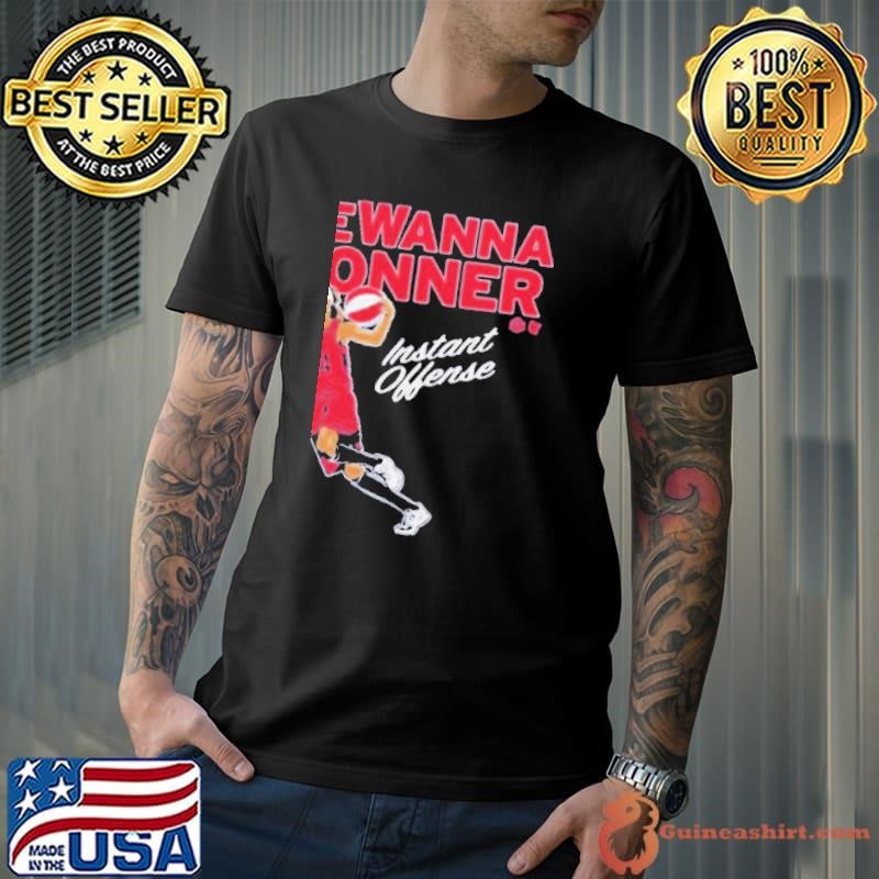 DeWanna Bonner Instant Offense Indiana Hoosiers Unisex