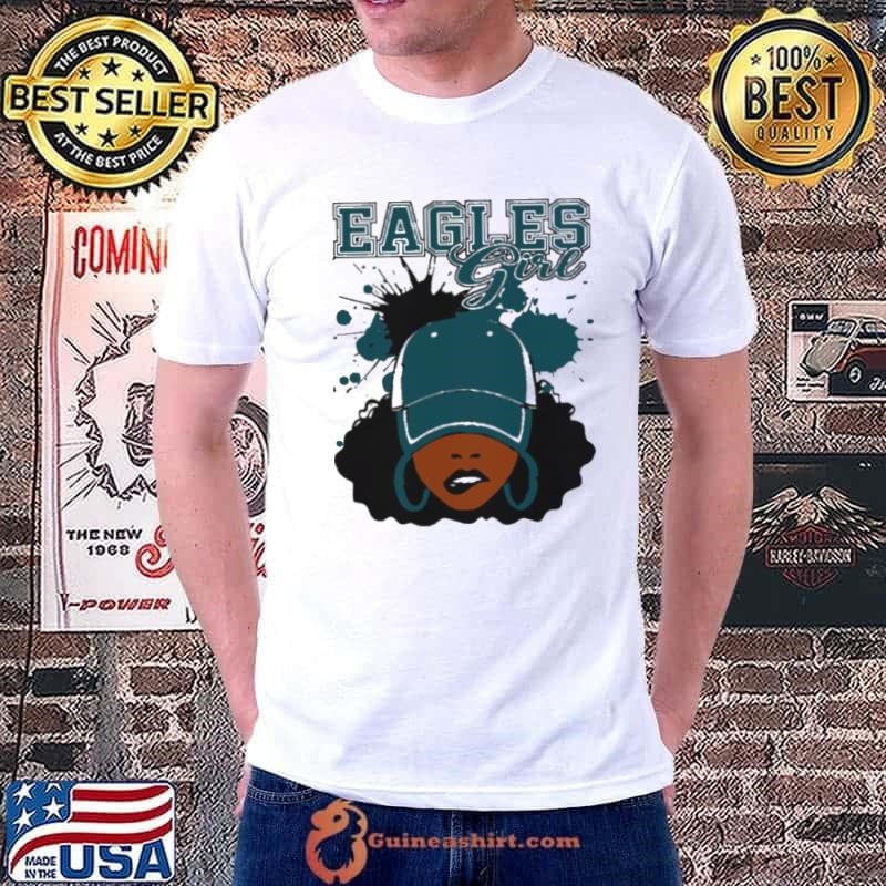 Eagles African American Girl Eagles Super Bowl LIX Champions 2025 shirt