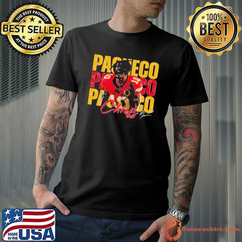 Isiah Pacheco 10 Kansas City Chiefs Football Players Super Bowl 2025 Shirt