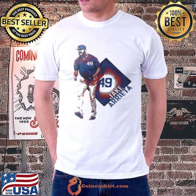 Jake Arrieta Chicago Cubs MLB baseball lines vintage Shirt