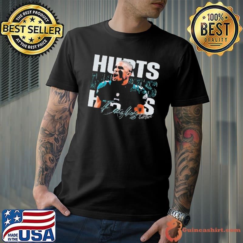 Jalen Hurts 1 Philadelphia Eagles Football Players Super Bowl 2025 T Shirt