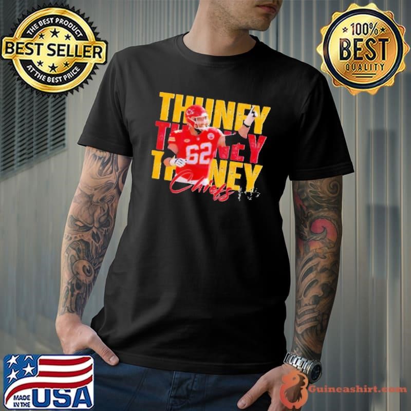 Joe Thuney 62 Kansas City Chiefs Football Players Super Bowl 2025 T Shirt