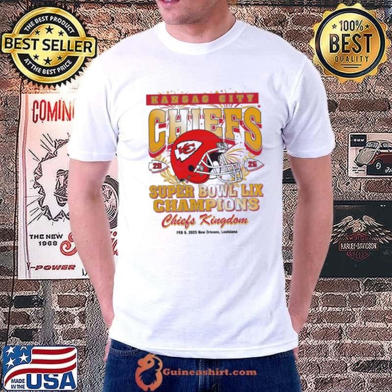 Kansas City Chiefs Super Bowl 2025 Champions Chiefs Kingdom Shirt