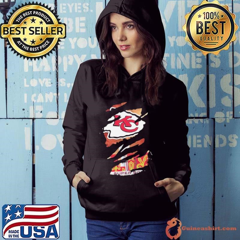 Kansas City Chiefs Super Bowl LIX 2025 New Logo Team Design T Hoodie