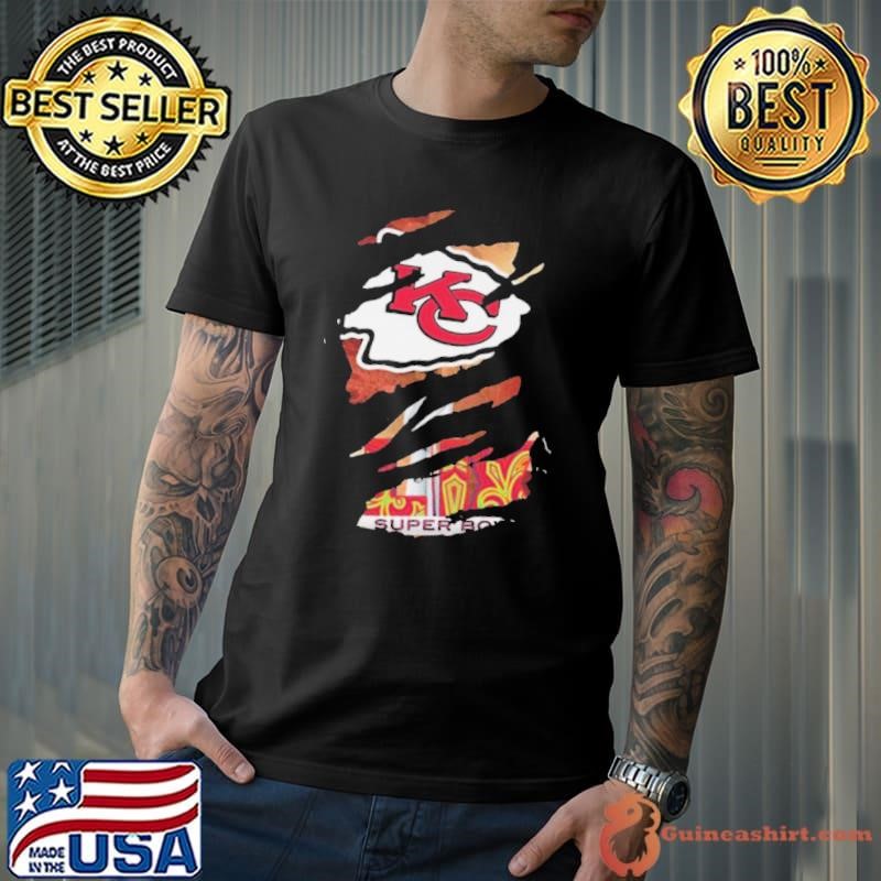 Kansas City Chiefs Super Bowl LIX 2025 New Logo Team Design T Shirt