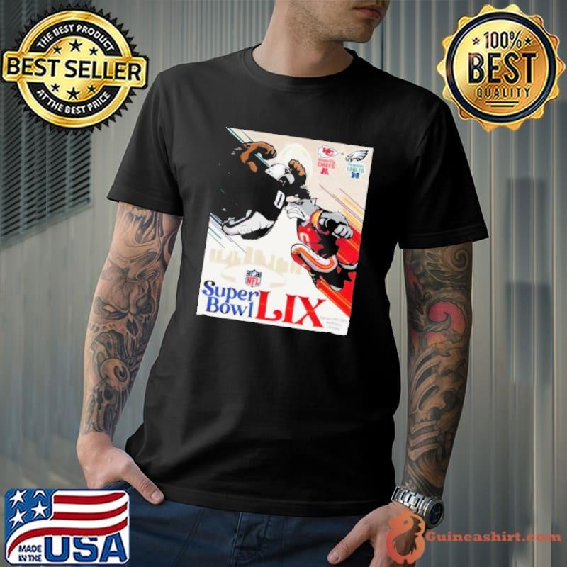 Kc Wolf Vs Swoop Super Bowl Lix Feb 9 2025 Shirt