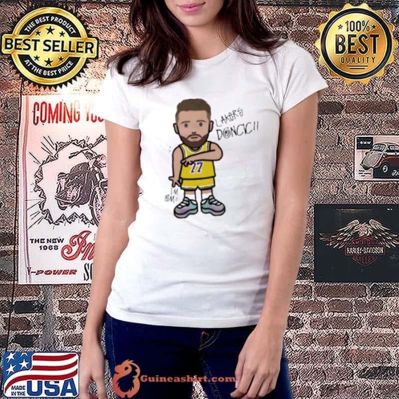 Lakers Doncic Cartoon Shirt