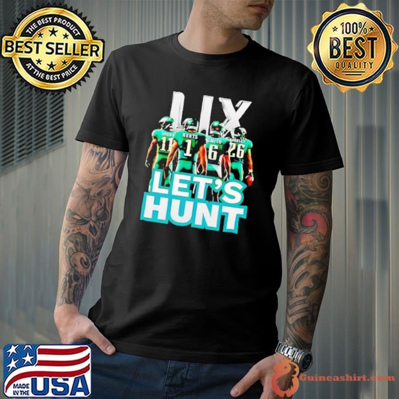 Let’s Hunt Hurts Barkley Smith Brown Philly shirt