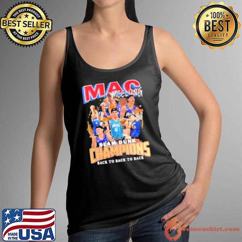 Mac Mcclung Mac Slam Dunk Champions Back To Back To Back 2025 Shirt